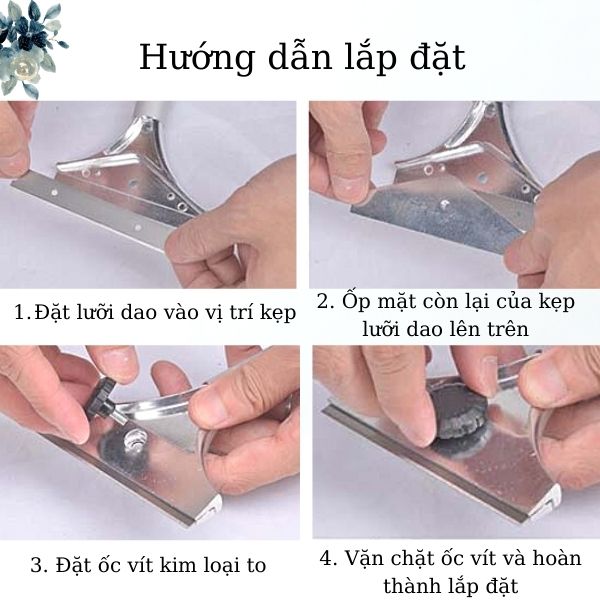 Các bước hướng dẫn lắp đặt dạo cạo sàn cán inox cao cấp