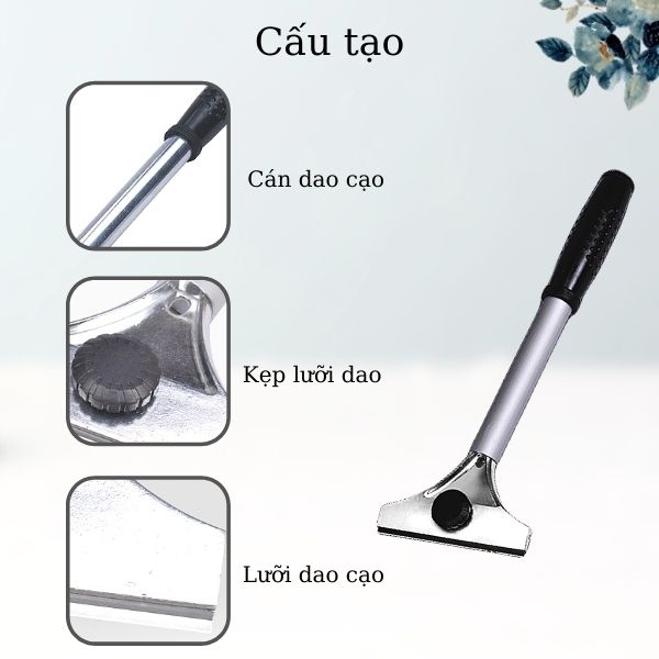 Cấu tạo cơ bản của dạo cạo sàn công nghiệp