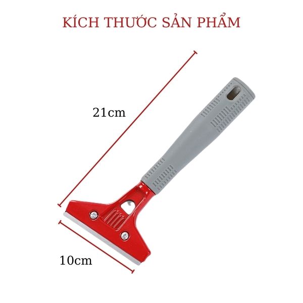 Chi tiết kích thước dao cạo sàn cán nhựa