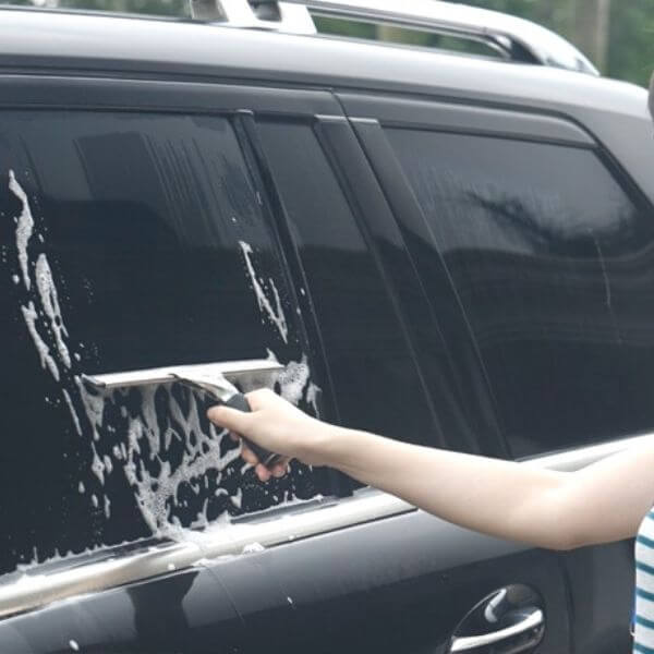 Cây gạt kính cầm tay inox