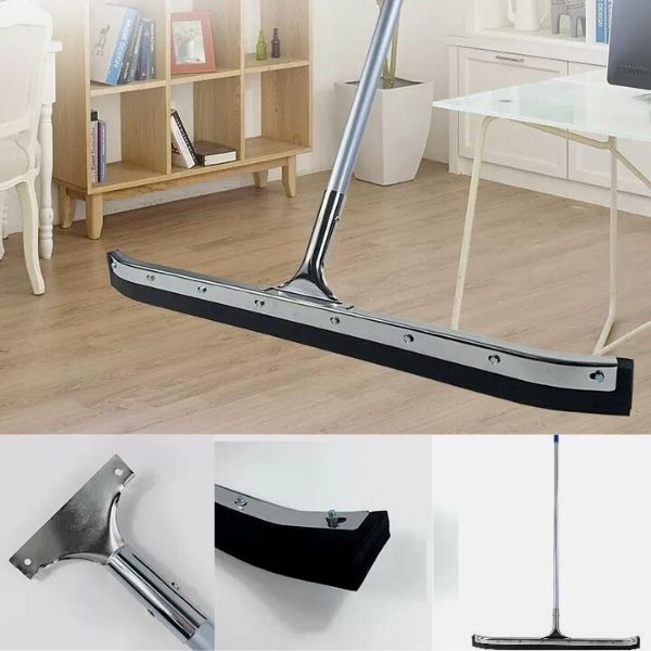 Bộ gạt sàn lưỡi cong khung inox chất lượng cao, bền đẹp