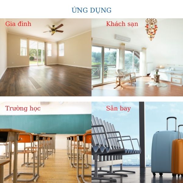 Ứng dụng đa dạng không gian của cây gạt nước cán inox