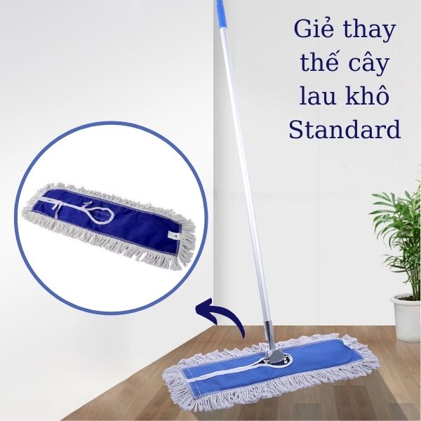 Bộ bông lau khô dự phòng cây lau sàn Standard chất lượng cao, giá rẻ