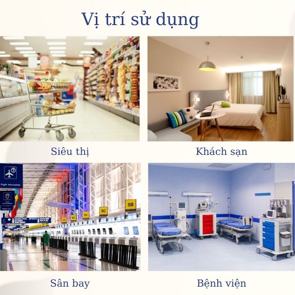 Giẻ lau ướt dự phòng sử dụng nhiều trong công tác làm vệ sinh sàn tòa nhà, khách sạn,...