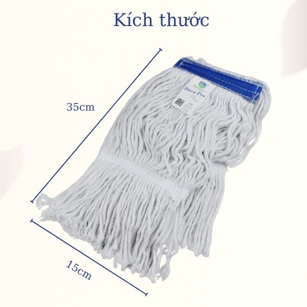Chi tiết kích thước giẻ lau ướt 
