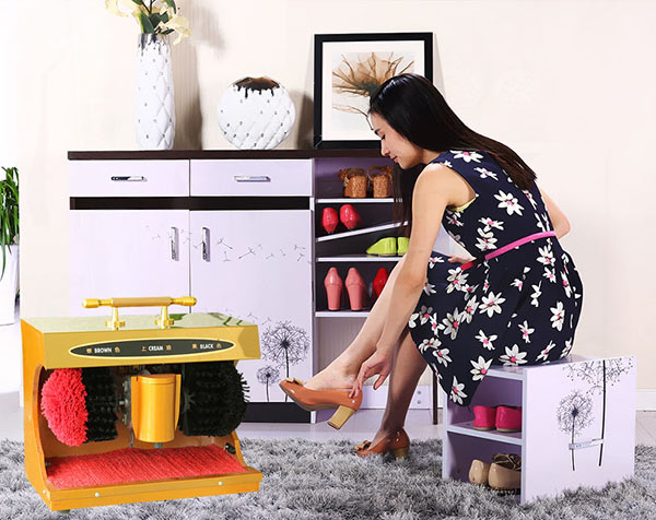 Chiếc máy làm sạch giày có thể sử dụng tại nhà