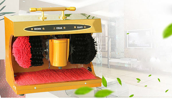 Máy đánh bóng giày cỡ nhỏ công suất vừa phải