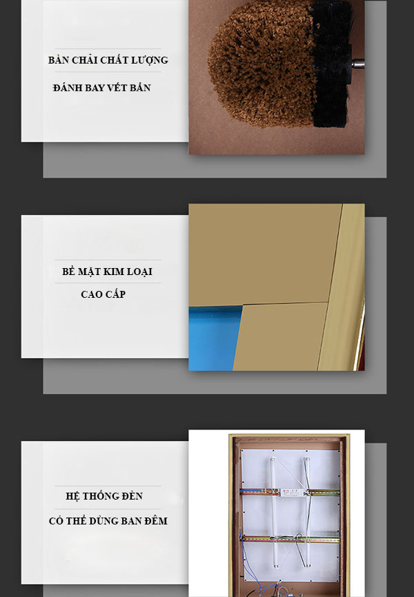 Các chi tiết cấu thành sản phẩm