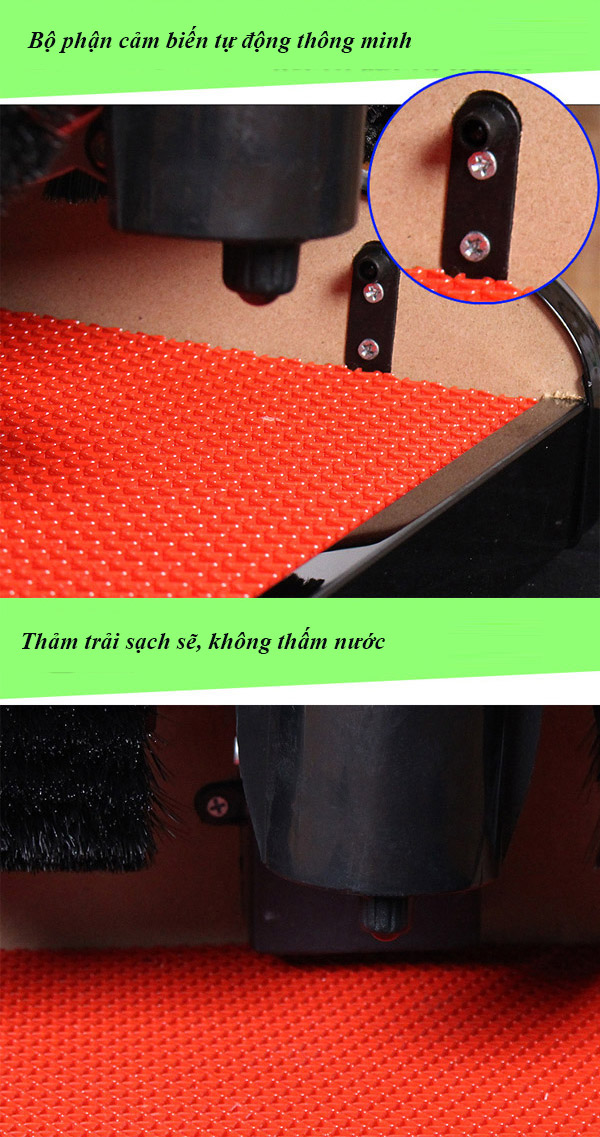 Đặc điểm từng chi tiết máy đánh giày