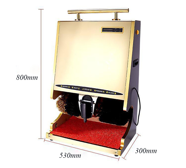 Kích thước máy chà giày công nghiệp