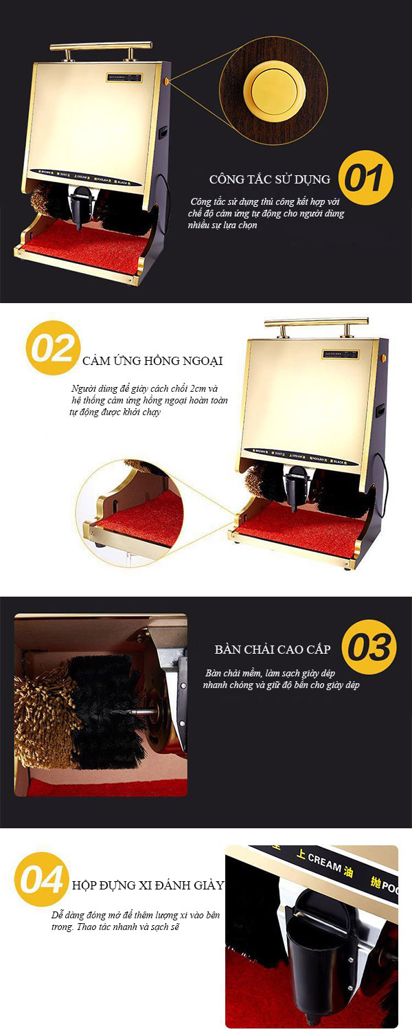 Các chi tiết cấu thành máy để bạn tham khảo