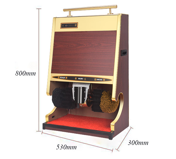 Chi tiết kích thước mẫu máy chà giày dùng tại văn phòng