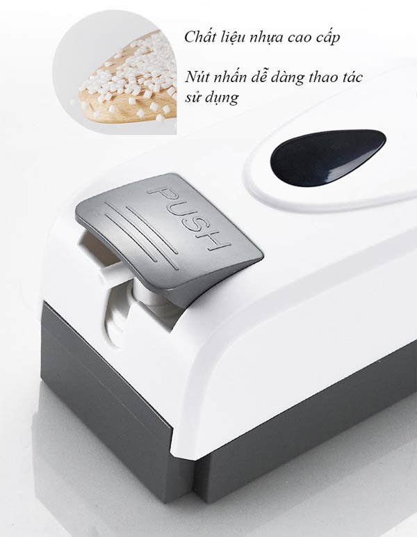 Bình chứa nước rửa tay sản xuất từ nhựa, phím nhấn để lấy dung dịch