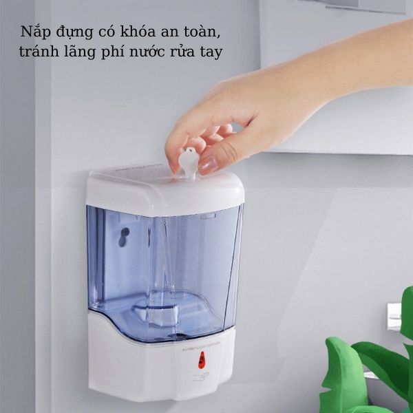 Bình đựng nước rửa tay cảm ứng