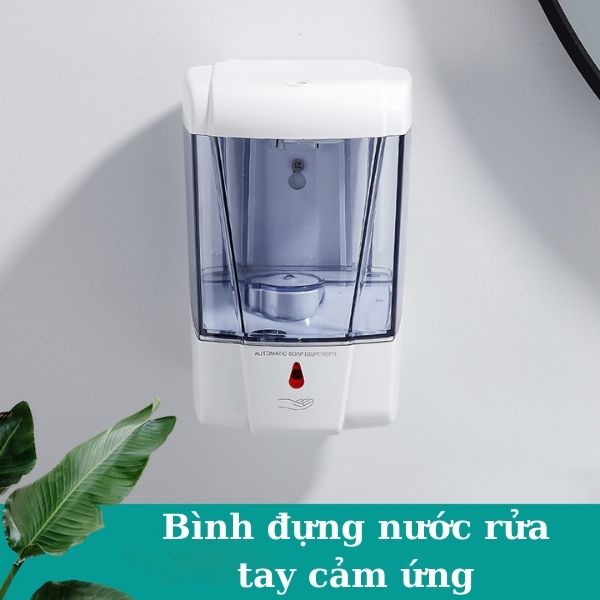 Bình đựng nước rửa tay cảm ứng