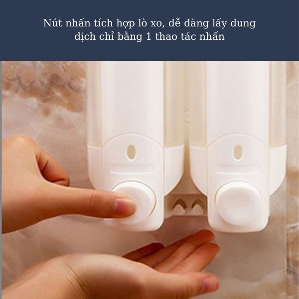 Bình đựng nước rửa tay đôi 220ml