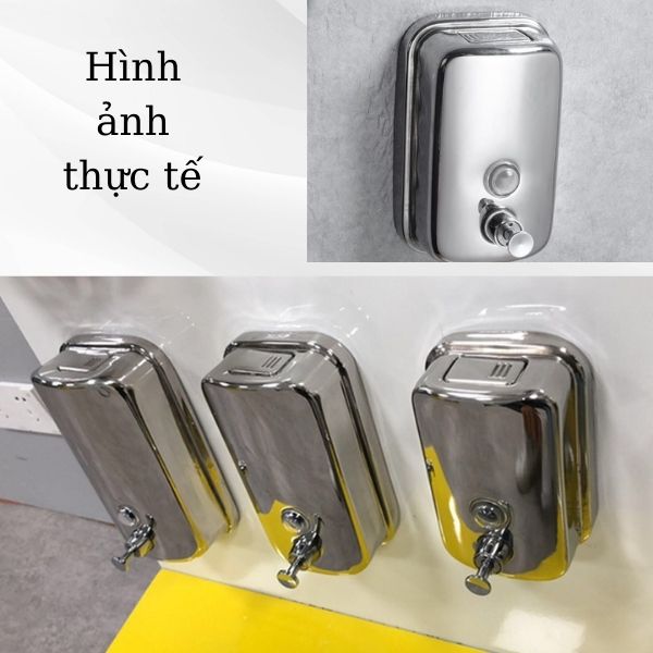 Bình đựng nước rửa tay inox