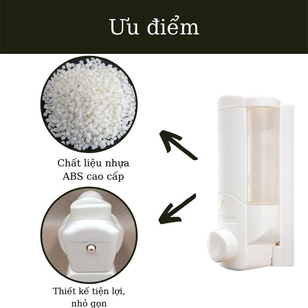 Ưu điểm chinh phục người dùng của bình đựng dung dịch rửa tay