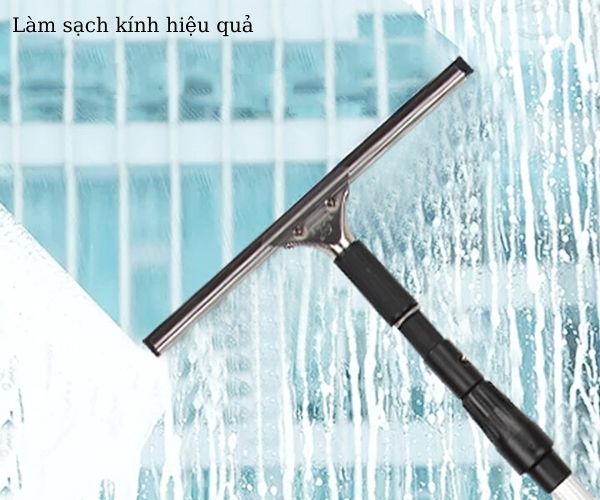 Dụng cụ làm sạch kính hiệu quả, nhanh chóng