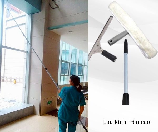 Dụng cụ lau kính gia đình