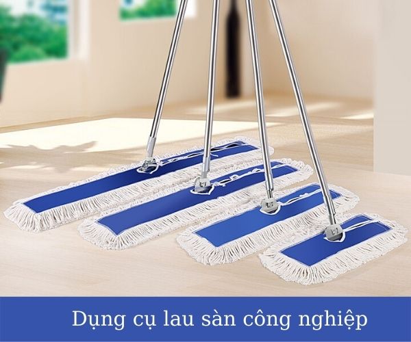 Bộ dụng cụ lau khô sàn được ưa chuộng hiện nay