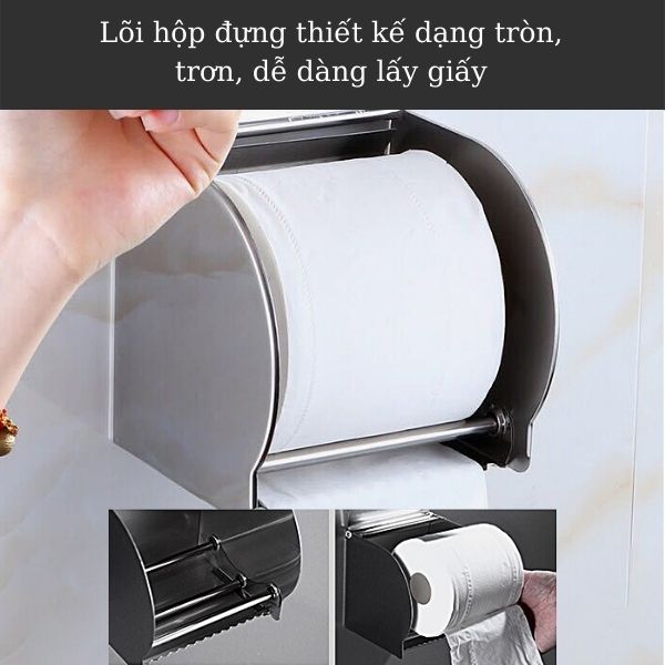 Hộp đựng giấy vệ sinh cuộn nhỏ