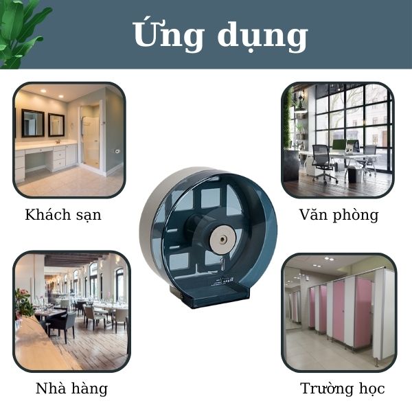 Hộp đựng giấy vệ sinh cuộn to
