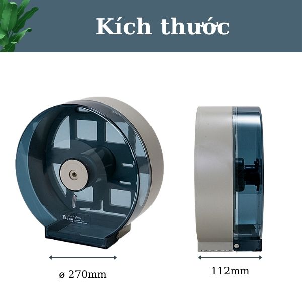 Chi tiết kích thước hộp đựng giấy lau tay cho nhà vệ sinh