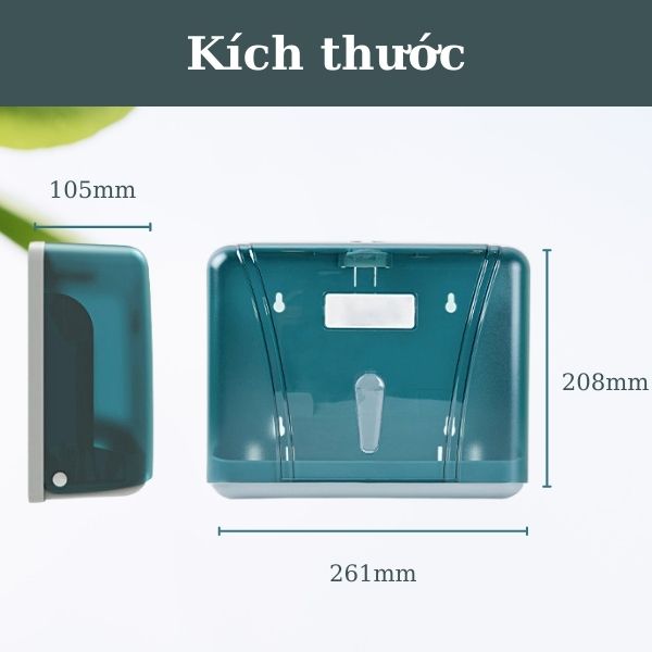 Thông số kỹ thuật hộp giấy vệ sinh chuyên dụng