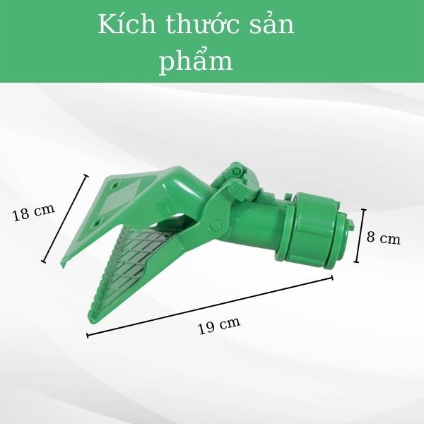 Chi tiết kích thước kẹp mút cọ kính
