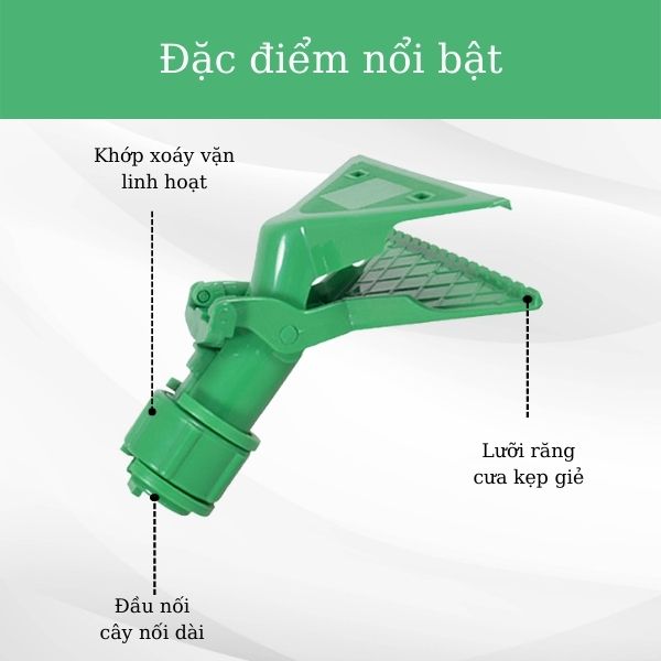 Đặc điểm nổi bật của kẹp mút lau kính