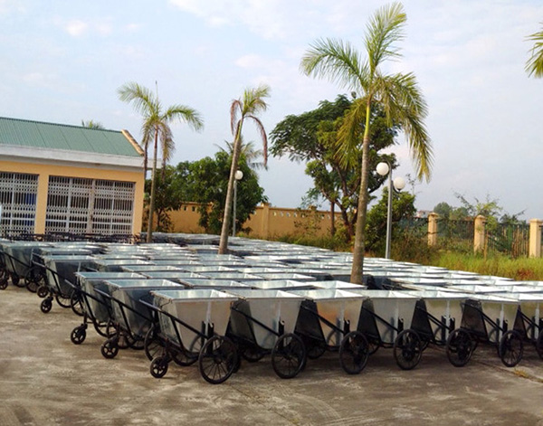 Những lợi ích của xe đẩy rác mang lại