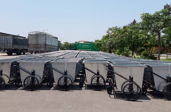 Những tiện ích của xe đẩy rác mang lại là gì?