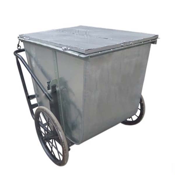 Những tùy chọn có thể thêm vào cho xe đẩy rác bằng tôn