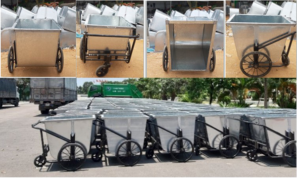 Quy trình bảo dưỡng và bảo hành xe đẩy rác tại Hành Tinh Xanh
