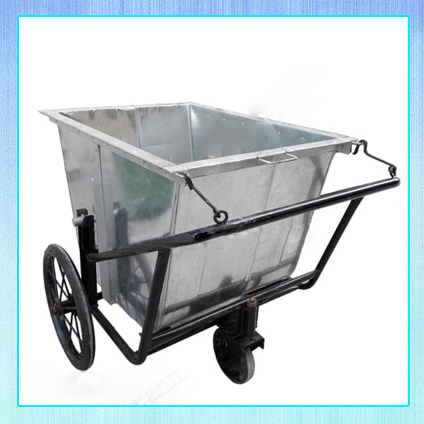 Quy trình sản xuất xe đẩy rác bằng tôn tại Hành Tinh Xanh