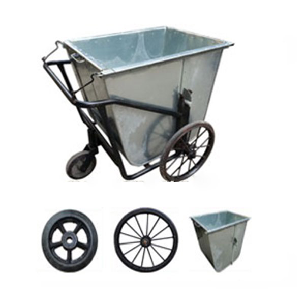 Tổng quan về mẫu xe đẩy rác 3 bánh bằng tay