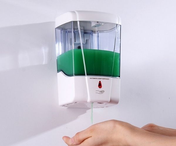 Hộp đựng nước rửa tay cảm ứng thông minh được ưa chuộng nhất hiện nay