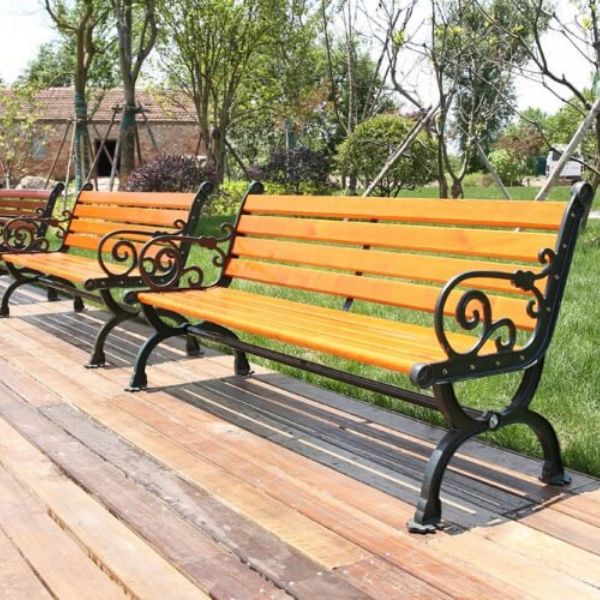 Ghế công viên bằng gỗ