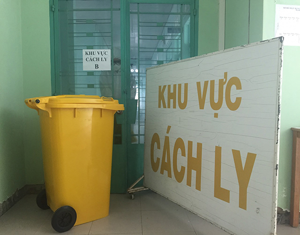 Hướng dẫn xử lý rác thải trong khu cách ly