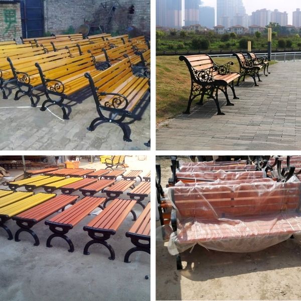 Kích thước ghế công viên