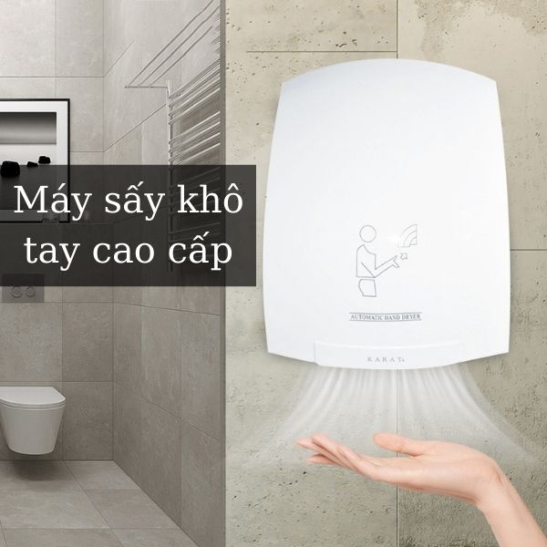 Mẫu máy sấy tay nhập khẩu cao cấp, chất lượng nhất hiện nay