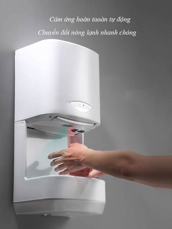 Thiết bị làm khô tay nhanh, độ ồn thấp