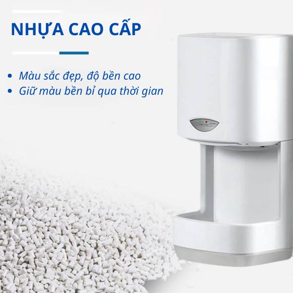 Máy hơ tay sản xuất từ dòng nhựa cao cấp