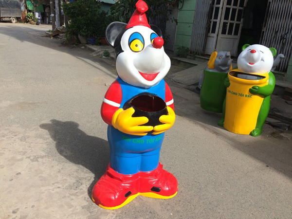 Hướng dẫn phân loại thùng rác trong nhà và ngoài trời