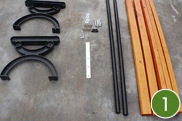 Chuẩn bị dụng cụ lắp đặt ghế