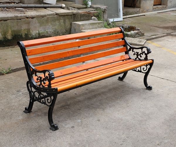 Ghế gang đúc ngoài trời