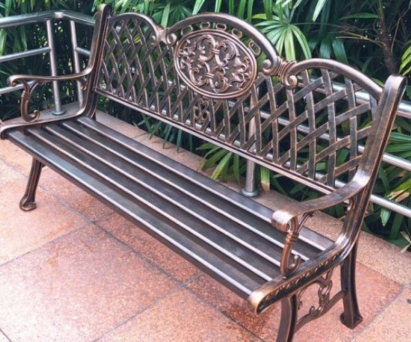 Ghế ngoài trời chất liệu sắt phun sơn cao cấp, chất lượng tốt nhất