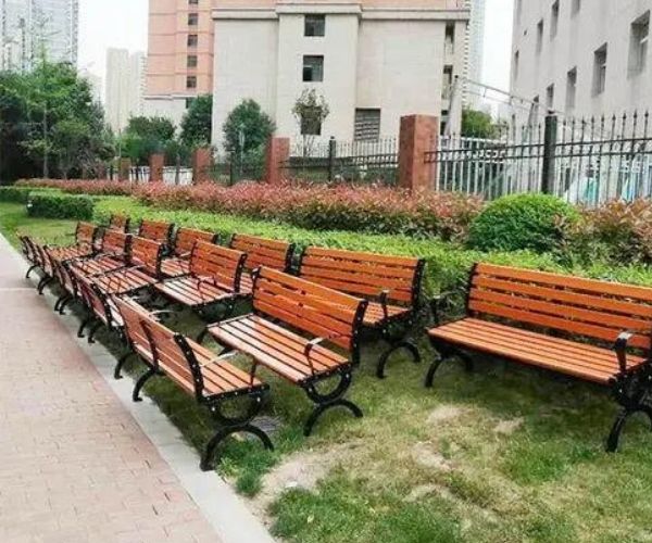 Mẫu ghế công viên có tựa