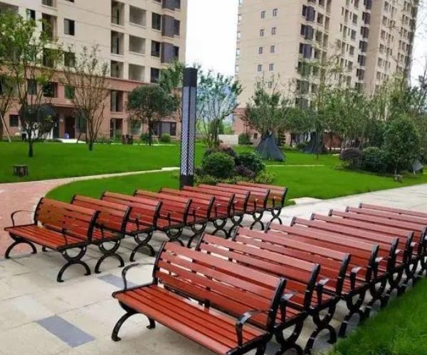 Mẫu ghế công viên có tựa